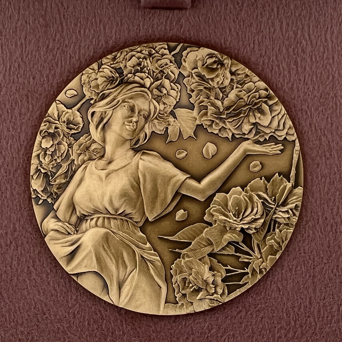 楽天市場】平成30年 桜の通り抜け記念 銅メダル『大提灯』 造幣局 2018