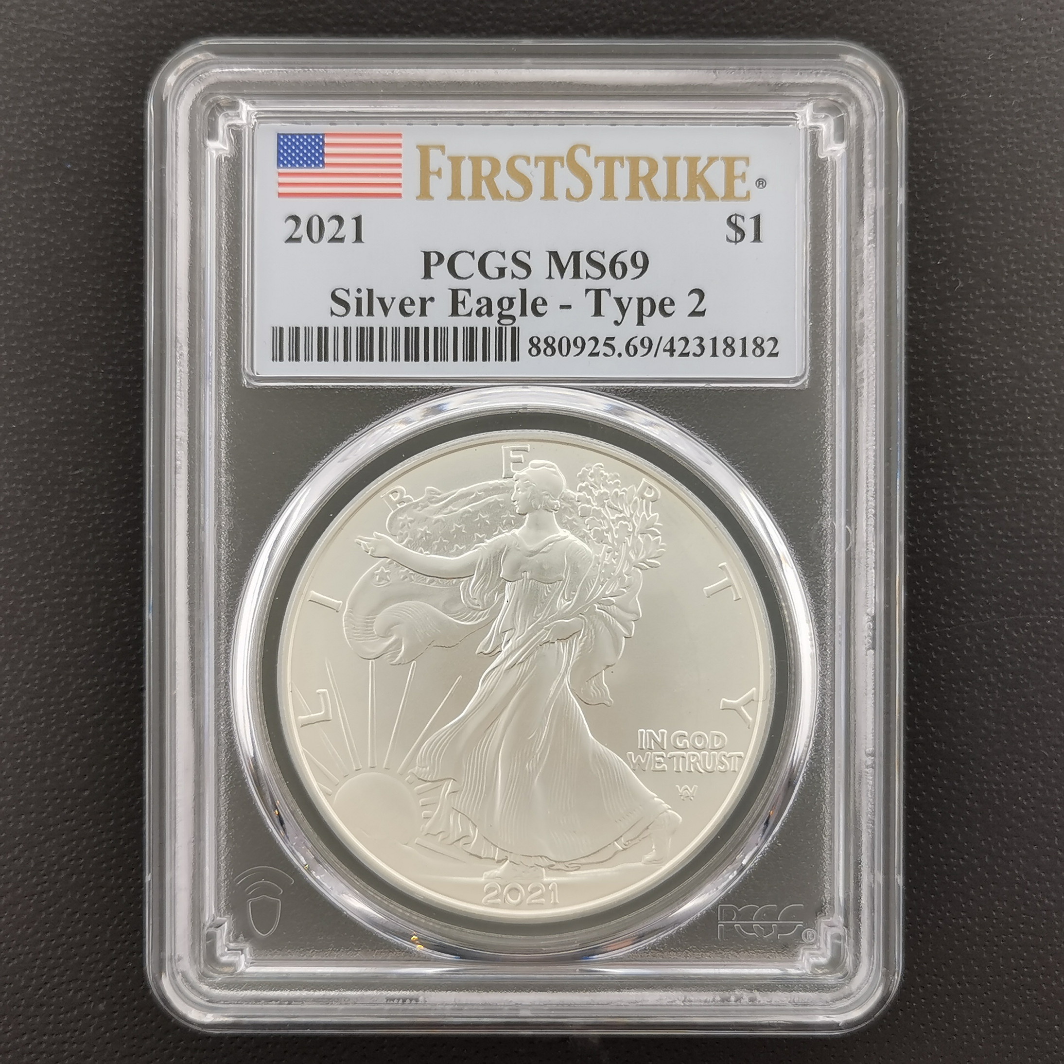 1996年 ウォーキングリバティ銀貨 1ドル 1996年 ウォーキングリバティ