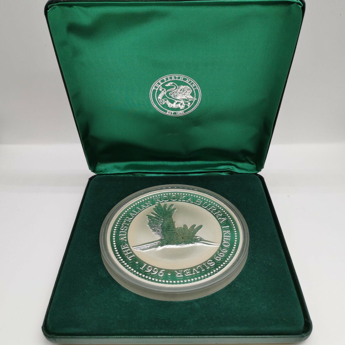 1キロ銀貨・NGC MS66】オーストラリア 1992 クッカバラ30ドル銀貨