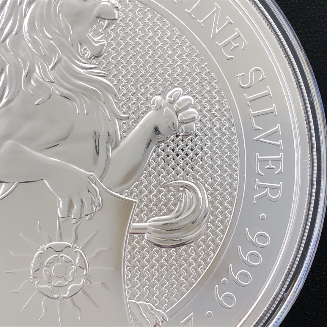 NGC PF69 クイーンズビースト モーティマーの白いライオン銀貨 2020