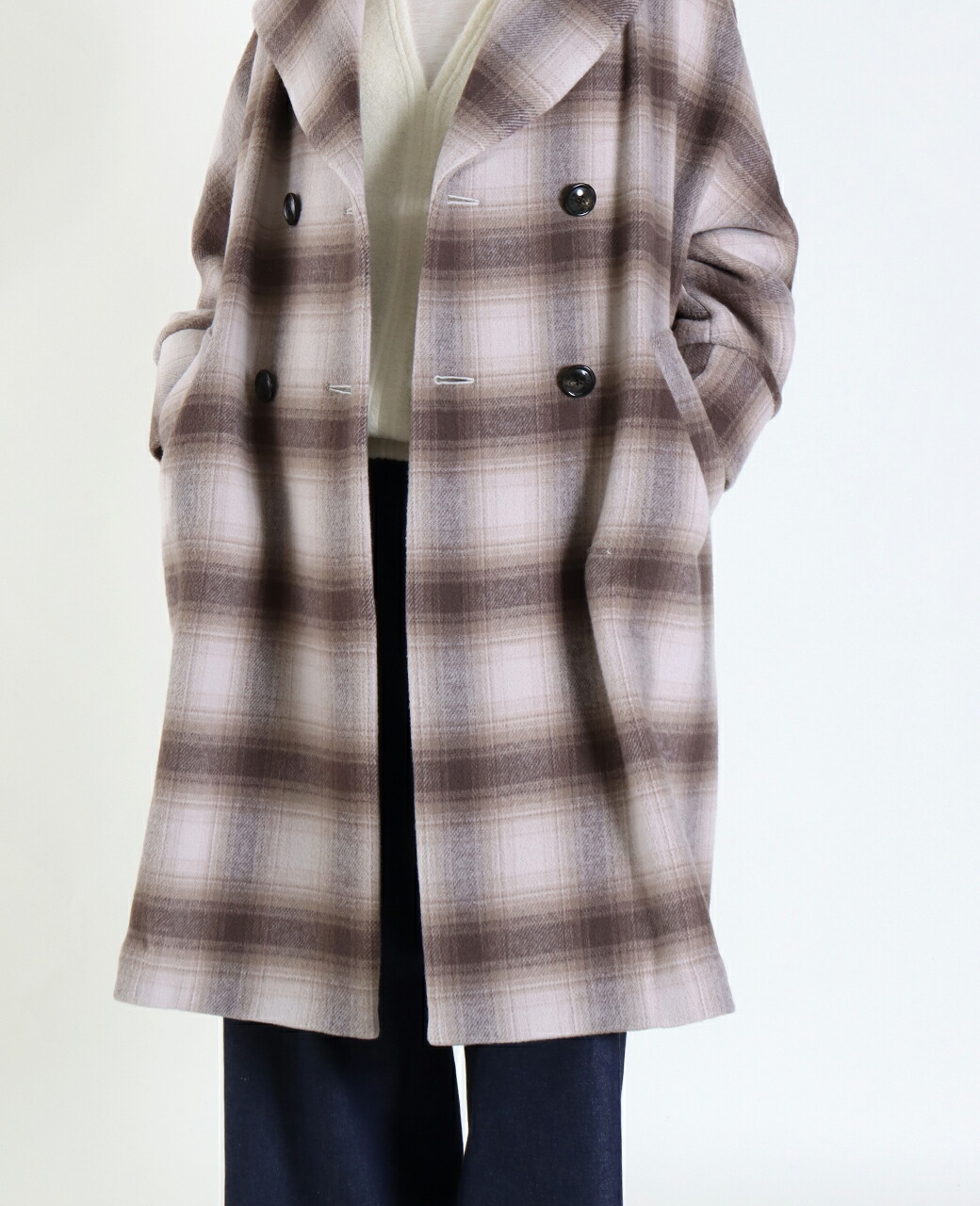 楽天市場】TICCA ティッカ コート チェック テントコート TBDA-223