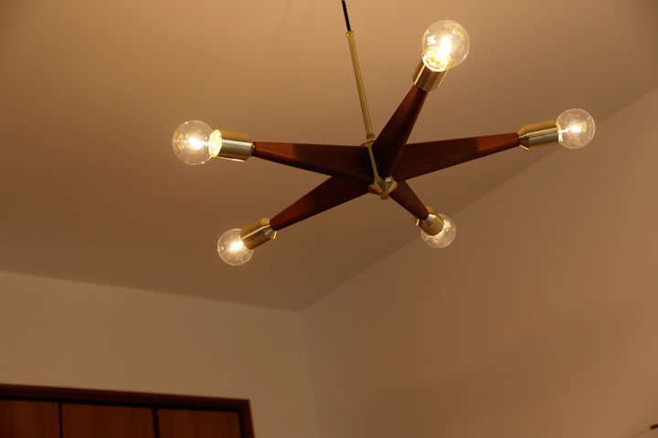 祐天寺 Sein 木製ペンダントライト ミッドセンチュリー ヴィンテージ