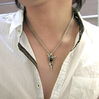 楽天市場】ダイオプサイト ペンダント ネックレス チェーン シルバー