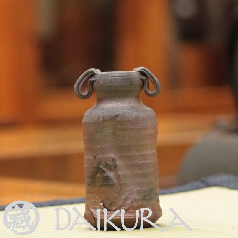 楽天市場】備前焼 耳付き花入れ一輪挿し 趣工房 【楽ギフ_のし】母の日