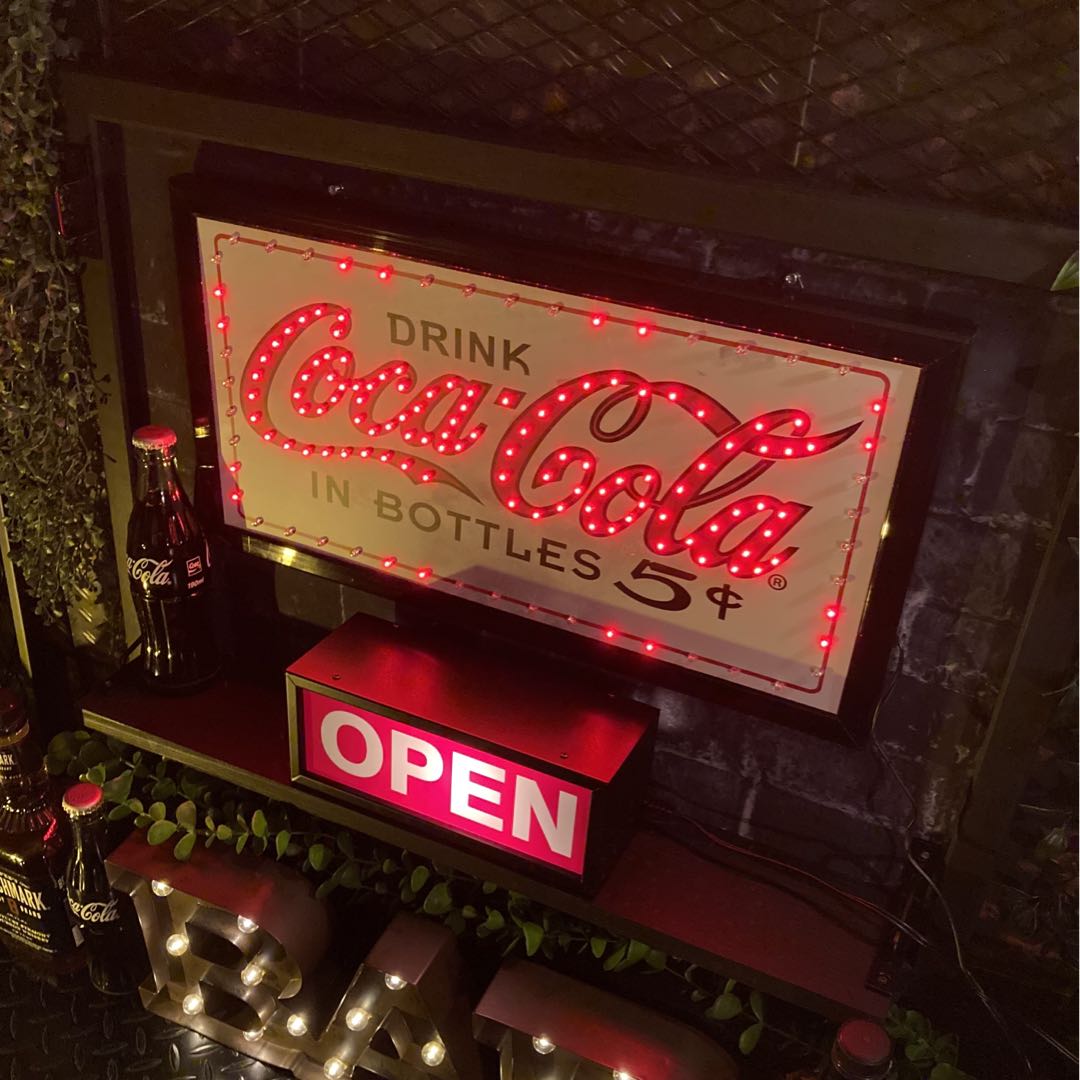 コカコーラ ネオンサイン アロー インテリア ダイナー ガレージ 爆レア