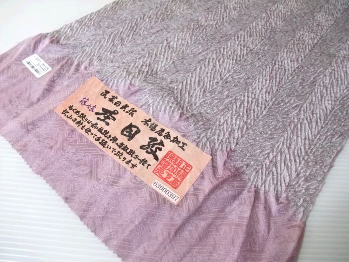 楽天市場】【送料無料】小紋 正絹 絞り 生地 藤娘きぬたや 杢目絞