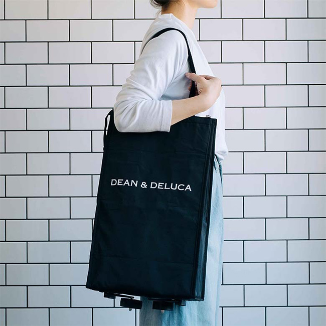 DEAN&DELUCA ショッピングキャリー ブラック 2025 DEAN & DELUCA