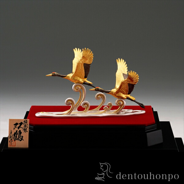楽天市場】純金 双鶴 80g ( 光則（金工芸） 木札名入れ有料 高級