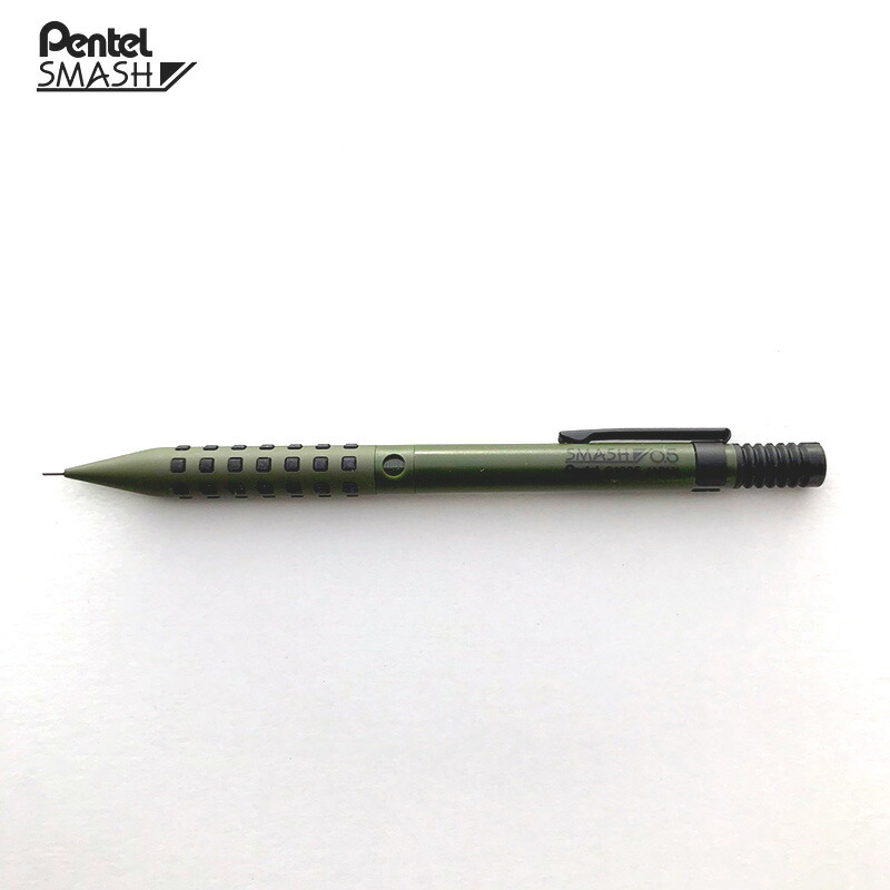 Pentel B1000 ウォームグレーグリーン廃盤 smashボールペン Amazon
