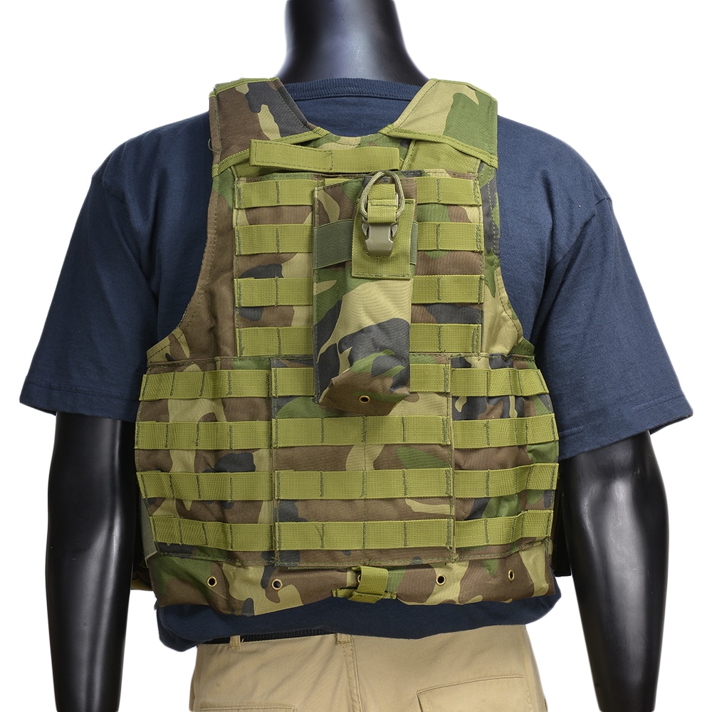 楽天市場】プレートキャリア MOLLE マグポーチ他 7種ポーチ付属