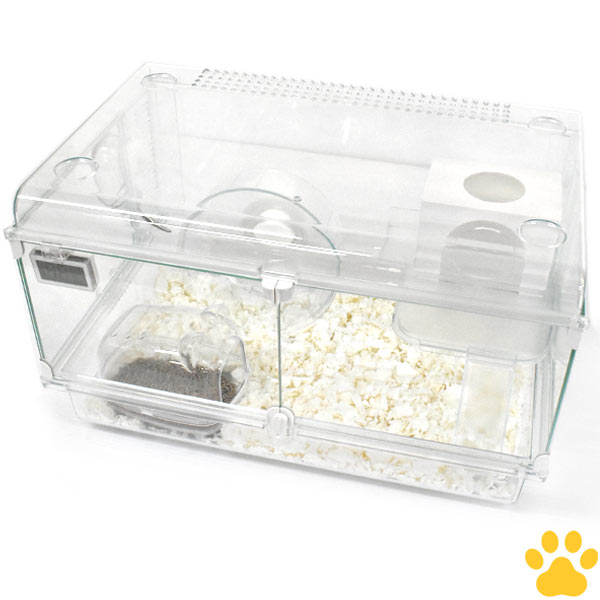 楽天市場】【0】 GEX Harmony 小動物用飼育ケージ グラスハーモニー