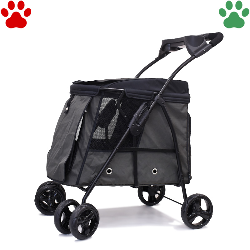 楽天市場】【0】 GEX わんわんカート 中型犬用 モスグリーン犬 多頭