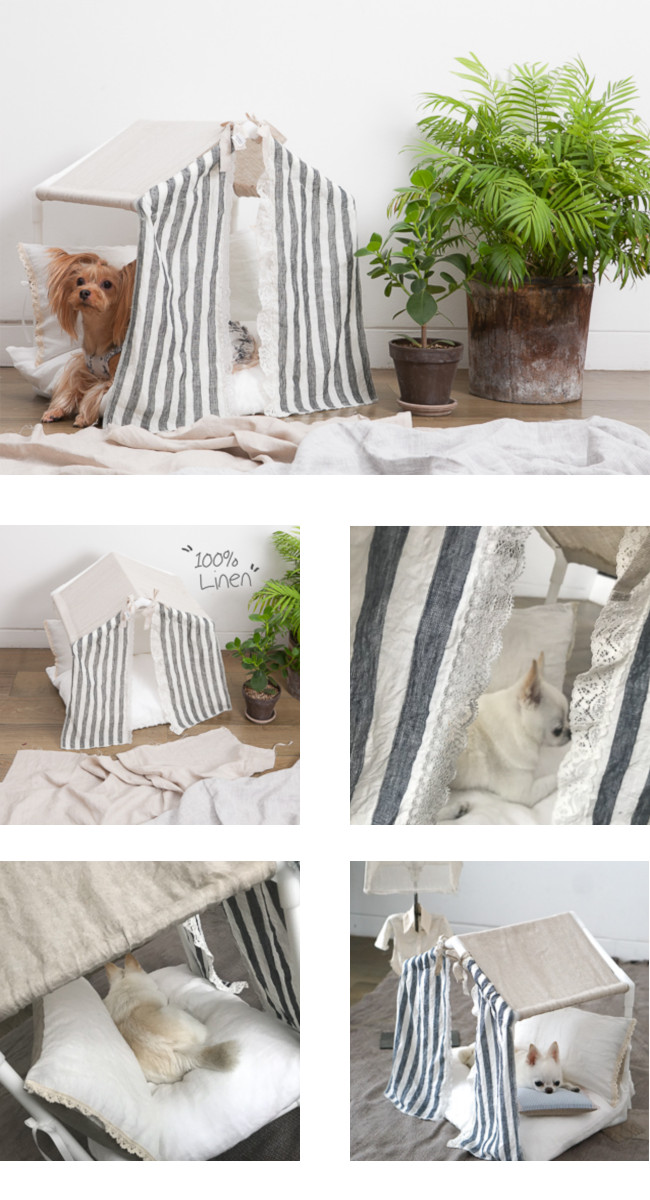 楽天市場】ルイスドッグ Louisdog Peekaboo/Linen Stripes サイズ