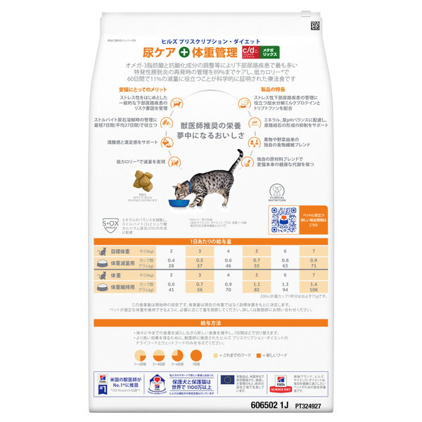 楽天市場】ヒルズ 猫用 c/d マルチケアコンフォート＋メタボリックス