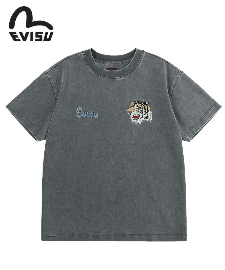 楽天市場】EVISU エヴィス エビス メンズ Tシャツ TIGER SEAGULL S/S