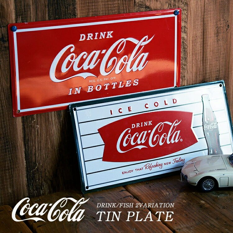 送料無料】123cm角 コカコーラ 看板 ブリキ 鉄板 特大 【公式通販】