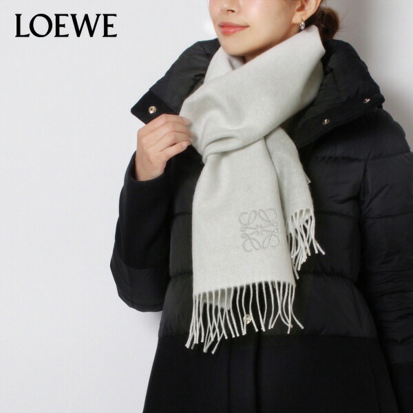 LOEWE ロエベマフラーバイカラー