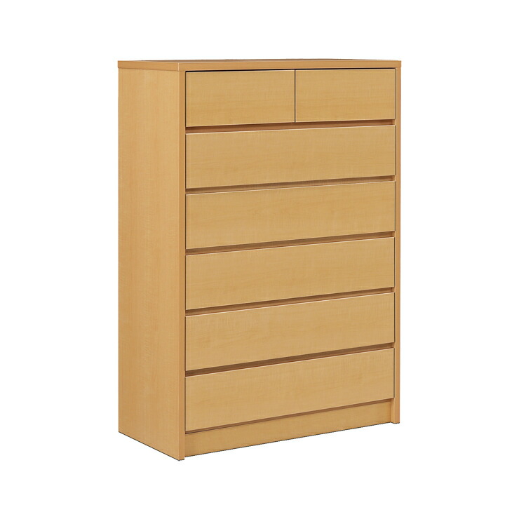 楽天市場】タンス チェスト ハイチェスト 洋服タンス 完成品 幅80cm 6