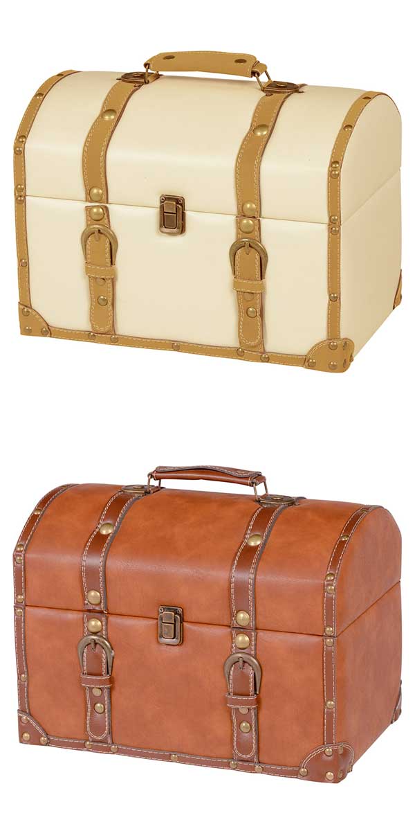 楽天市場】アンティーク風 トランクケース インテリア 収納ボックス