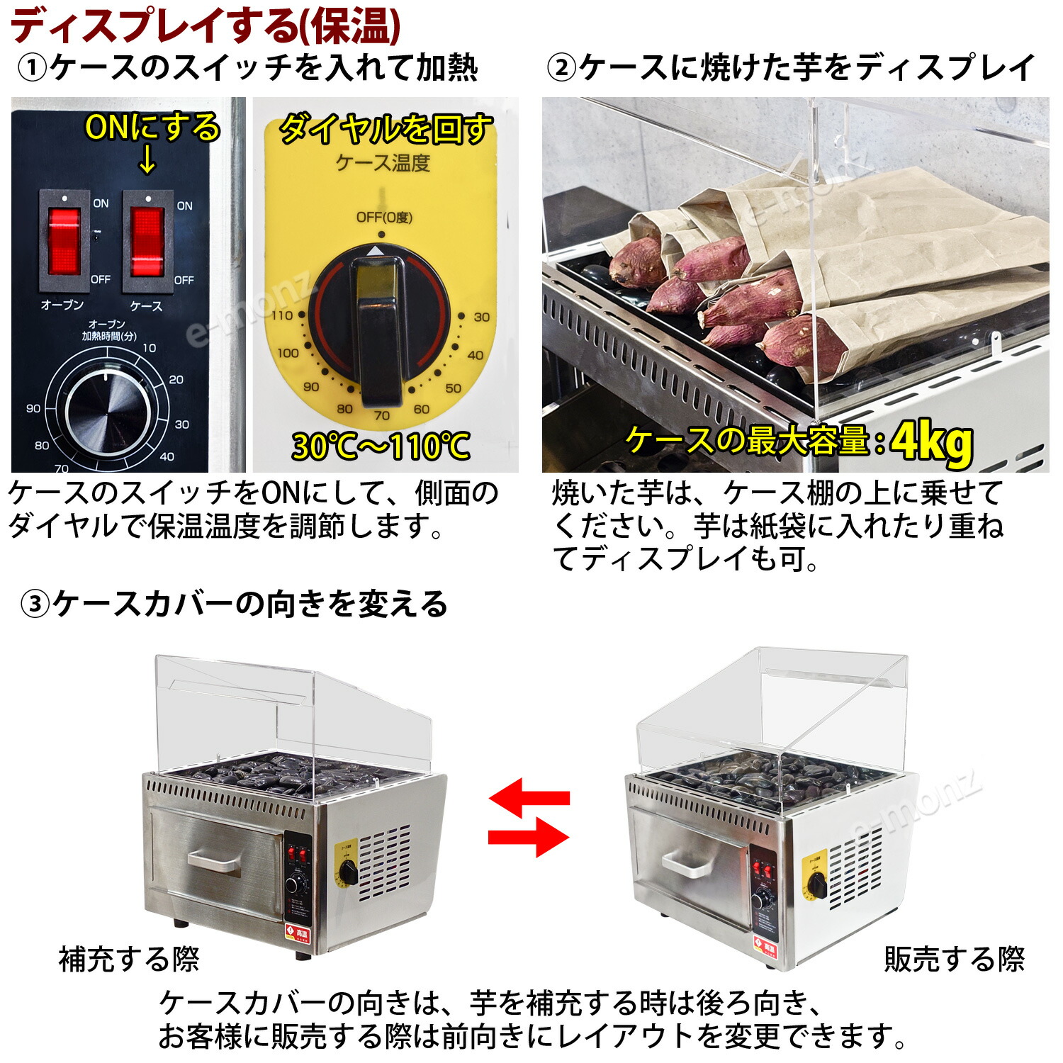 楽天市場】［当社製品保証1年！インボイス対応！］ 業務用 電気式 石