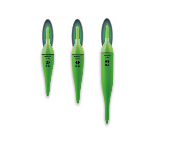 楽天市場】ハピソン HAPYSON 電気ウキ 緑色発光自立ラバートップミニ