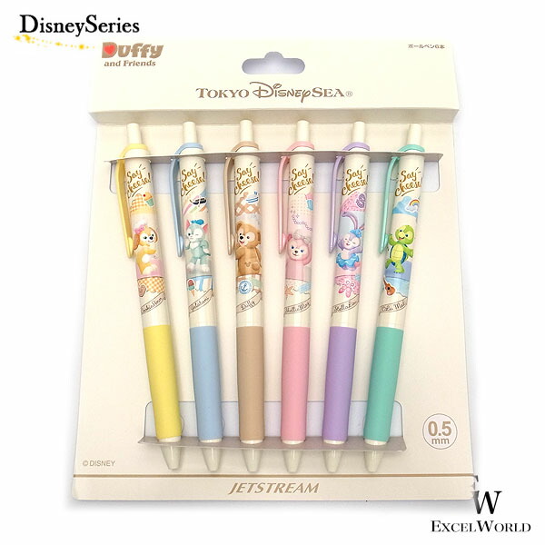 楽天市場】ダッフィー ボールペン セット ダッフィー ＆フレンズのSay