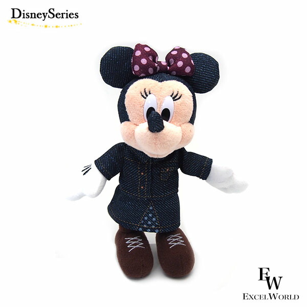 楽天市場】デニム ミニー ぬいぐるみバッジ ぬいバ ウエスタンウエア