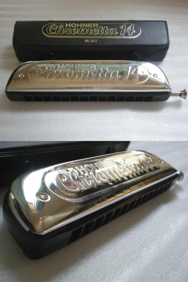 楽天市場】HOHNER ホーナー Super Chrometta14 257/56 クロマチック