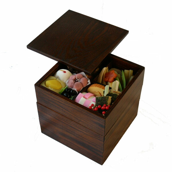 輪島塗 重箱 3段仕切り付き 弧形重箱 輪島塗 重箱 木製 御重 木製漆器