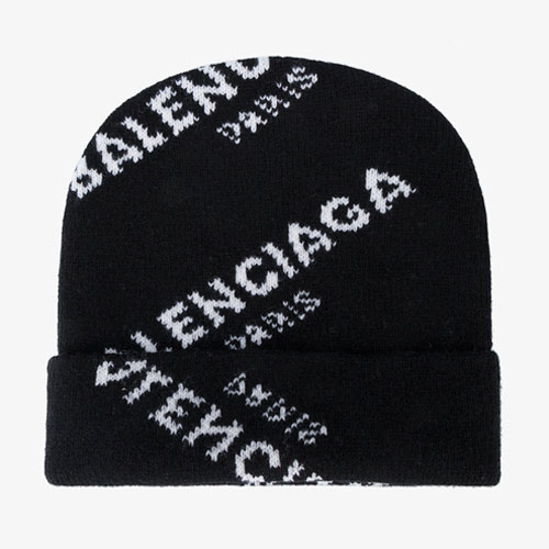 楽天市場】BALENCIAGA BALENCIAGA Logo Knitted Hatバレンシアガ ロゴ