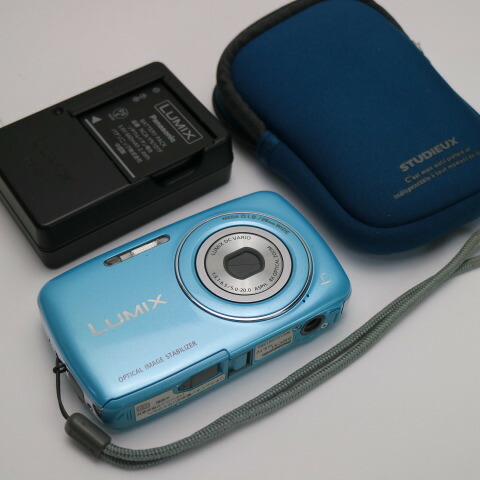 美品】Panasonic LUMIX DMC‐S1 ブルー 【公式通販】