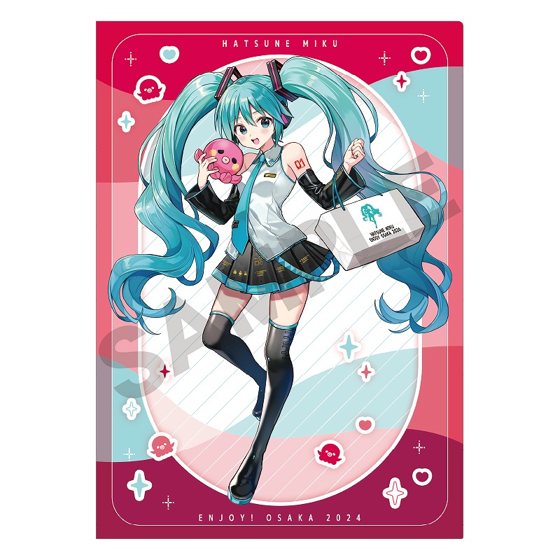 初音ミク クリアファイル セット123 グッズ]クリアファイルセット（A