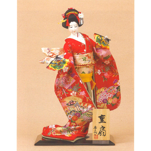 楽天市場】日本人形 尾山人形『寿喜代作 舞扇 正絹 扇 10号』 : 藤田