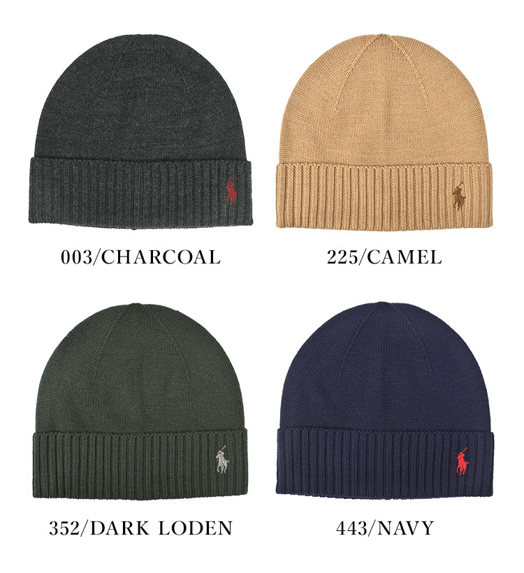 ニット帽 POLO RALPH LAUREN ポロ ラルフローレン ビーニー メンズ