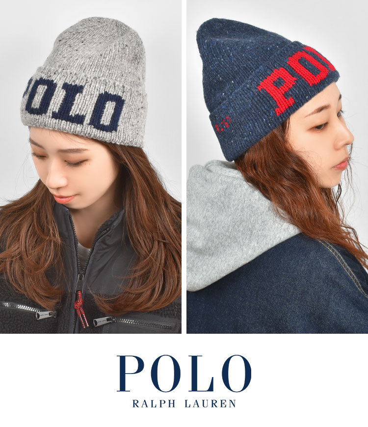 楽天市場】ニット帽 POLO RALPH LAUREN ポロ ラルフローレン ビーニー