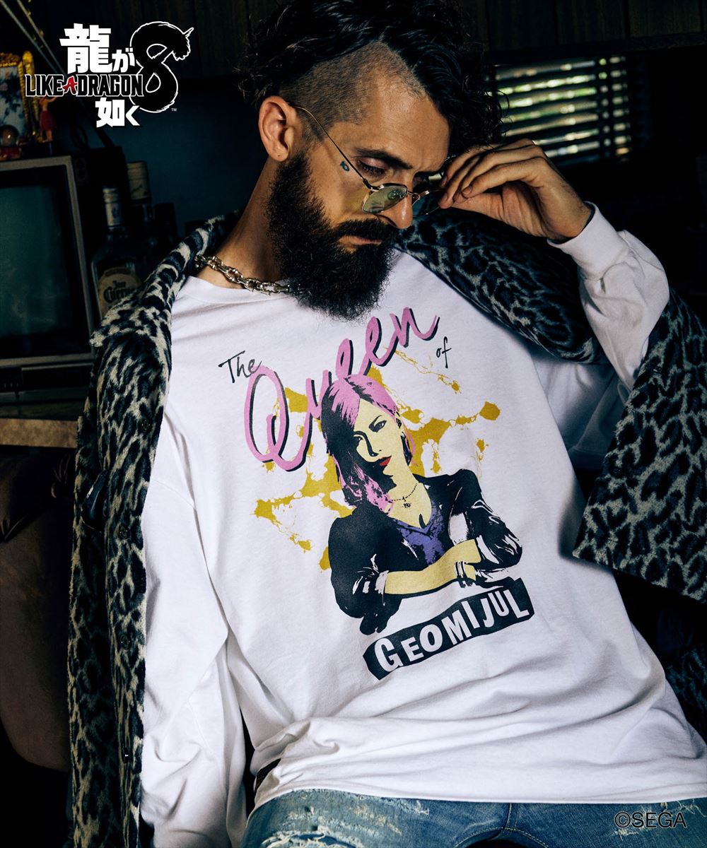 楽天市場】龍が如く8 glamb グラム Seonhee Long Sleeves T-shirt