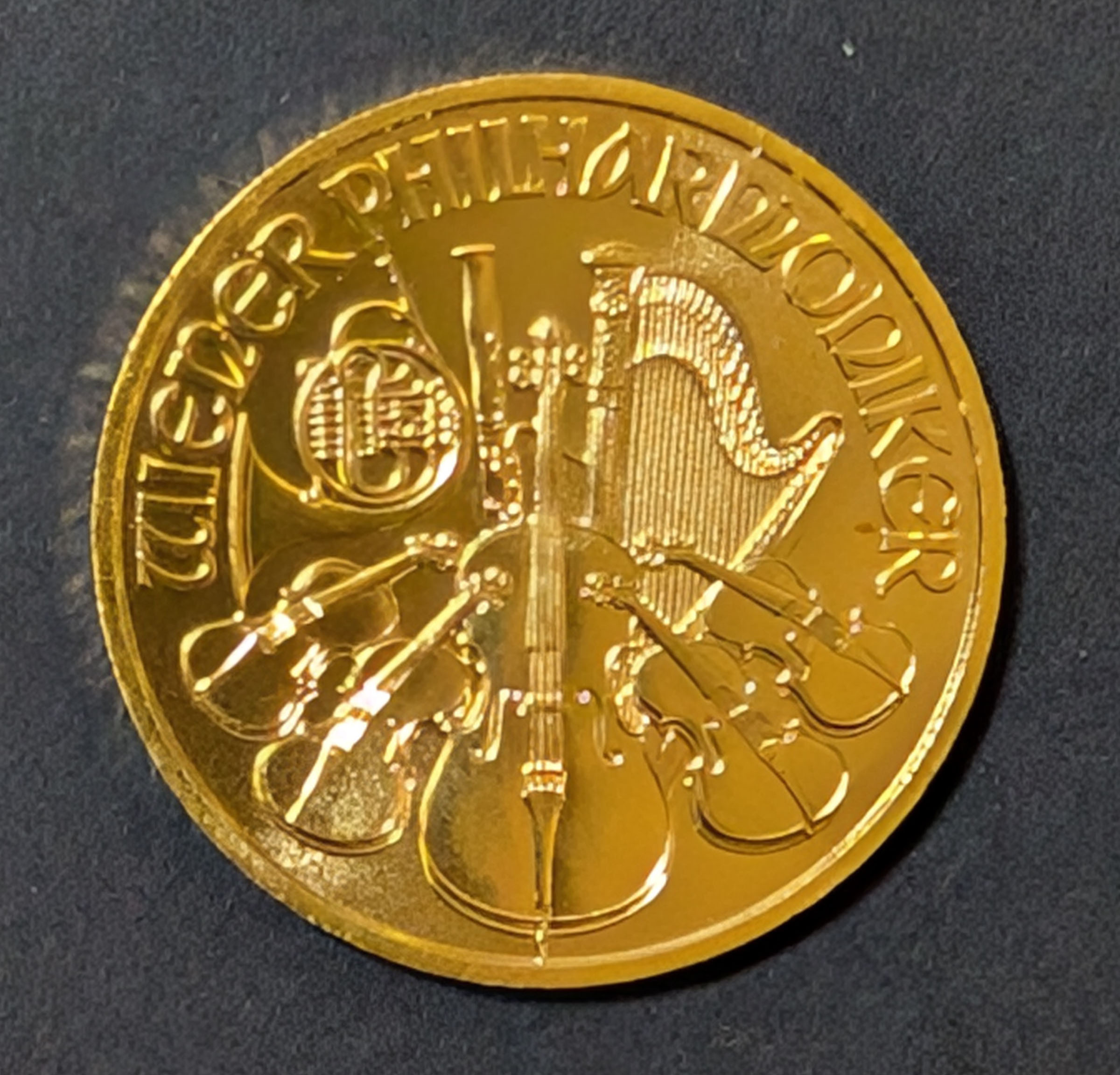 楽天市場】「ウィーン・フィルハーモニー金貨」1/4オンス （Vienna