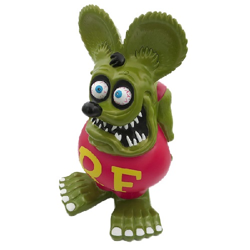 楽天市場】ラットフィンク ジャンボ コインバンク モスグリーン FUNKO