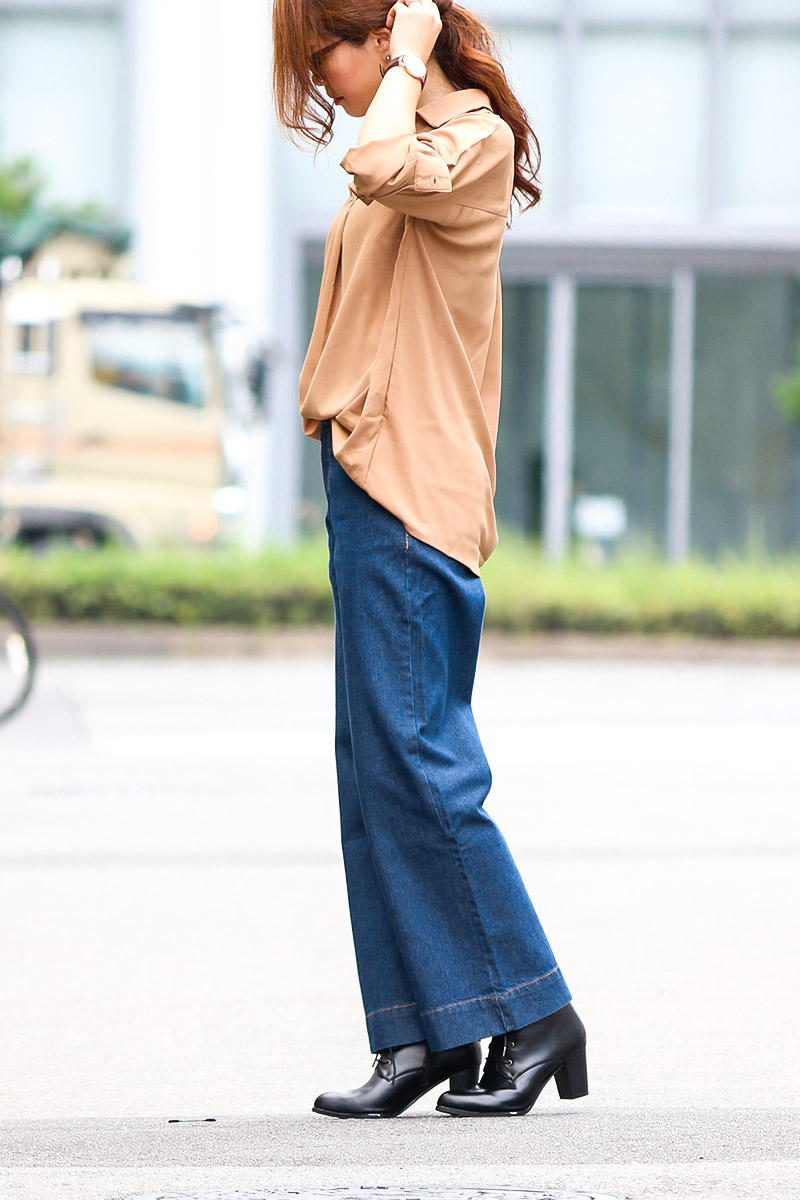 plantation ワイド デニムパンツ ガウチョパンツ 楽天市場】ワイド