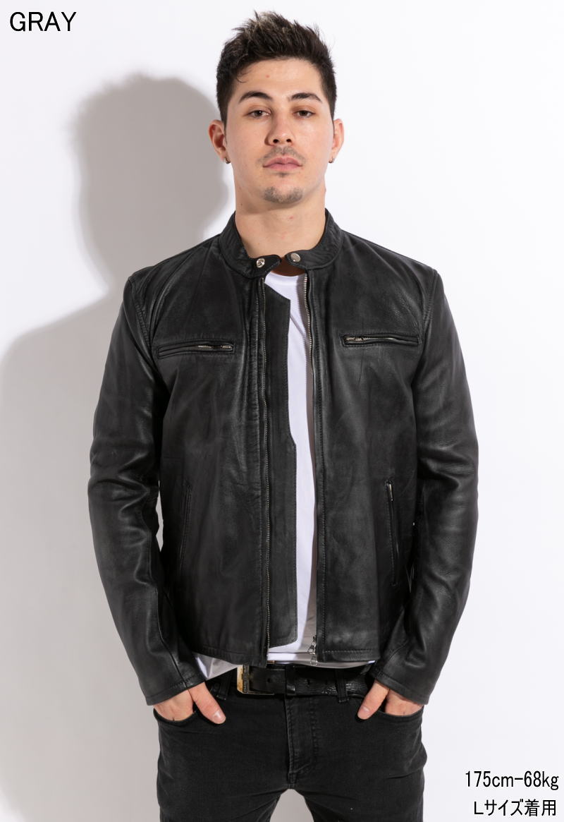 ニシノインターナショナル☆メンズ☆革ジャン・レザージャケット