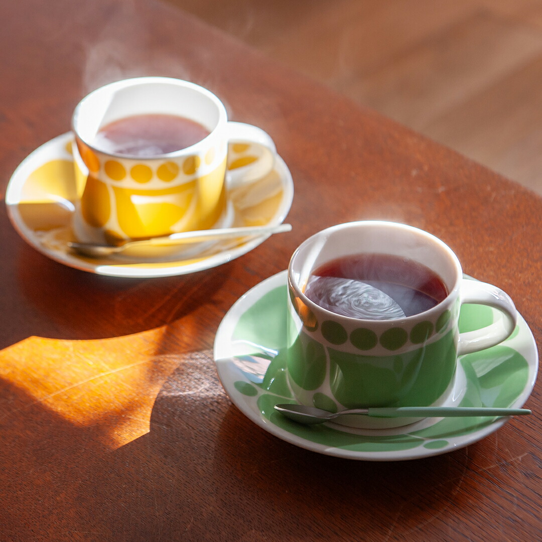 楽天市場】スンヌンタイ ライトグリーン カップ＆ソーサー（アラビア