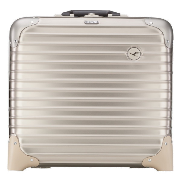 美品 リモワ ビジネストローリー RIMOWA 28L アルミ ルフトハンザ