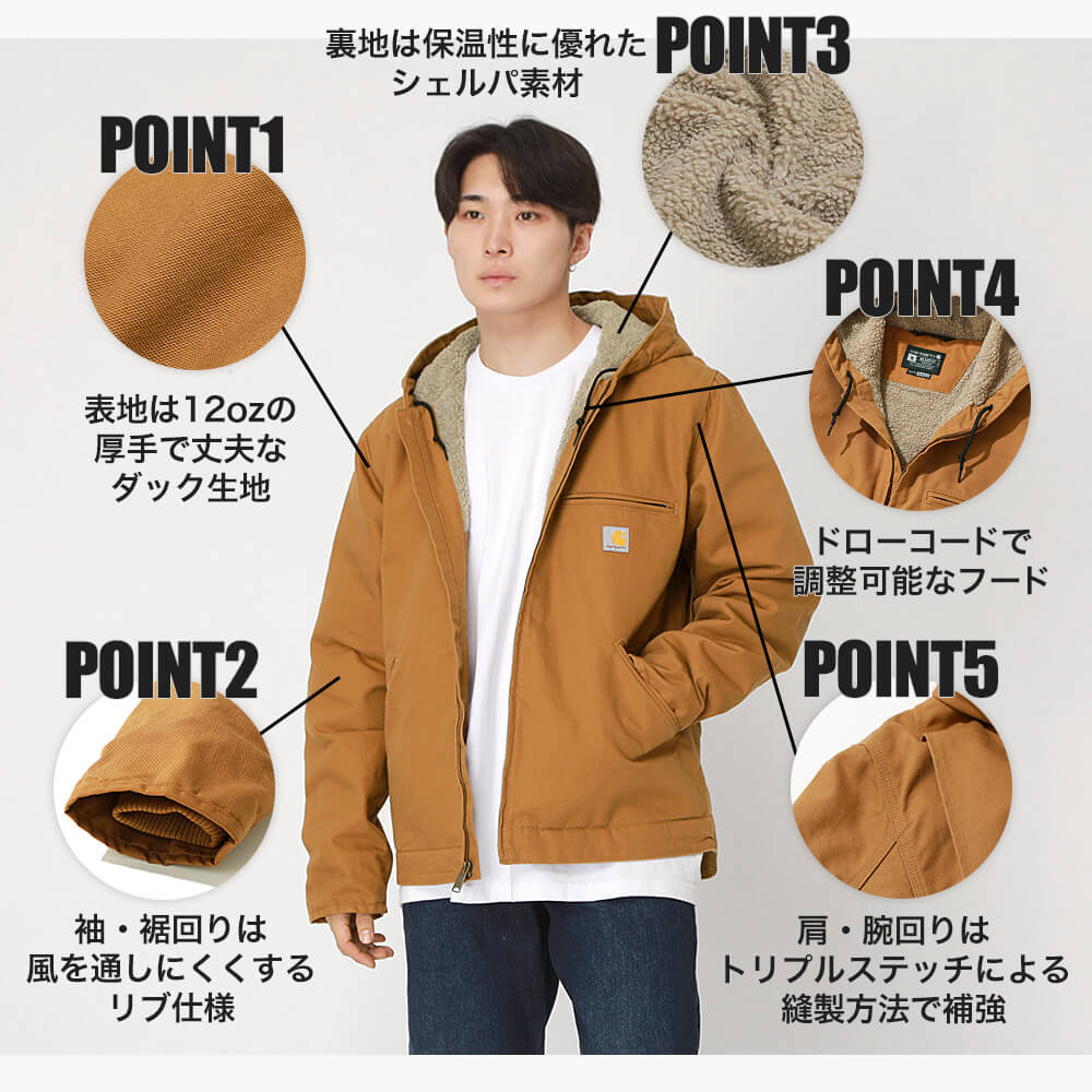 楽天市場】【送料無料】 Carhartt カーハート ジャケット メンズ