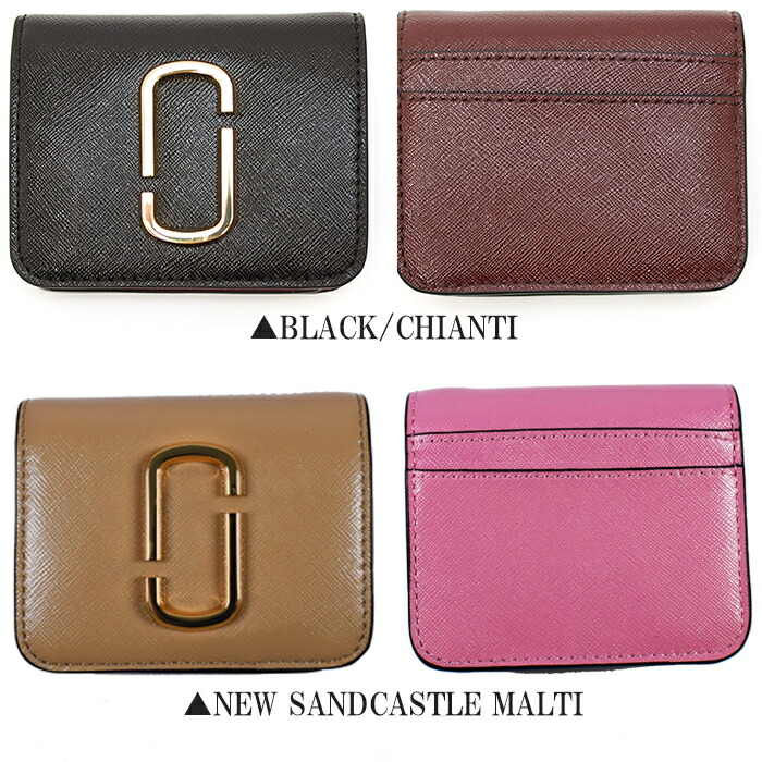 楽天市場】MARC JACOBS マークジェイコブス 二つ折り財布 S112L01PF21