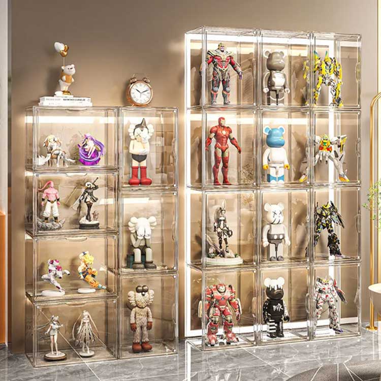 楽天市場】フィギュアケース マグネット式 コレクションケース ビッグ