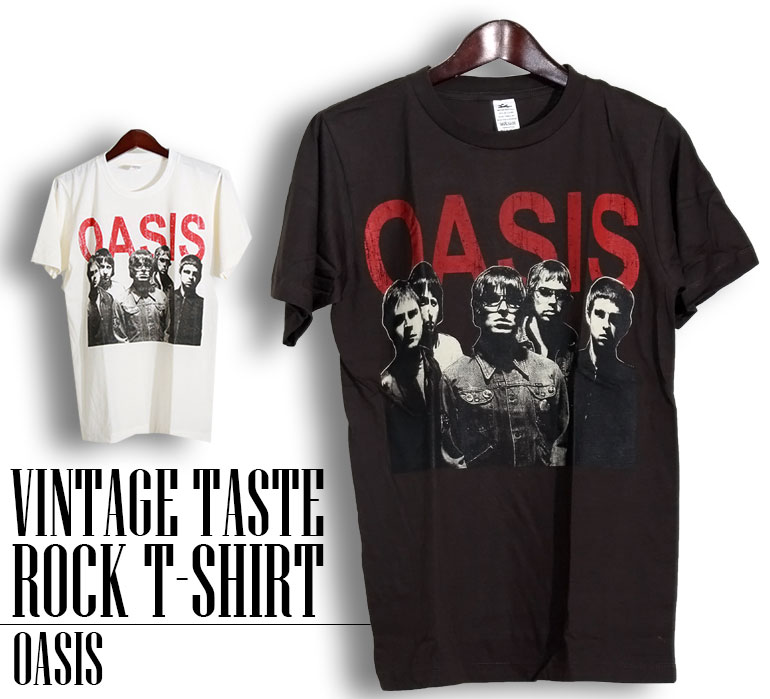 デ*館様 OASIS オアシス Tシャツ L バンド 古着 vintage ビン Oasis