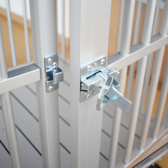 楽天市場】犬小屋 屋内 アルペット AL-76 ドッグケージ 犬舎 アルミ