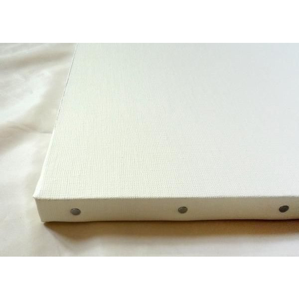 楽天市場】画材 油絵・アクリル画用 張りキャンバス 麻 中目細目 A1