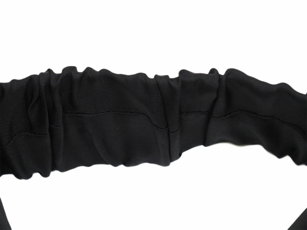 楽天市場】プラダ PRADA アイマスク シルク ブラック トラベルマスク