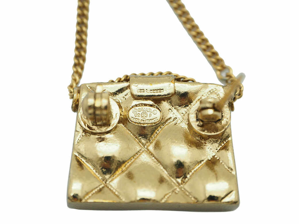楽天市場】シャネル CHANEL ブローチ 中古 マトラッセ チェーン バッグ